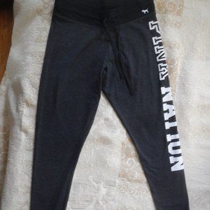 PINK VS Grey-Black Yoga Pant - Sz. L